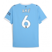 Manchester City Nathan Ake #6 Replika Hjemmedrakt 2025-26 Kortermet