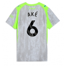 Manchester City Nathan Ake #6 Replika Tredjedrakt Dame 2025-26 Kortermet