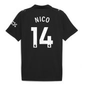 Manchester City Nico Gonzalez #14 Replika Bortedrakt 2025-26 Kortermet