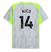 Manchester City Nico Gonzalez #14 Replika Tredjedrakt 2025-26 Kortermet