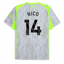 Manchester City Nico Gonzalez #14 Replika Tredjedrakt 2025-26 Kortermet