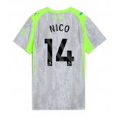 Manchester City Nico Gonzalez #14 Replika Tredjedrakt Dame 2025-26 Kortermet