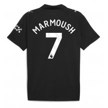 Manchester City Omar Marmoush #7 Replika Bortedrakt 2025-26 Kortermet