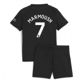 Manchester City Omar Marmoush #7 Replika Bortedrakt Barn 2025-26 Kortermet (+ bukser)