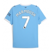 Manchester City Omar Marmoush #7 Replika Hjemmedrakt 2025-26 Kortermet