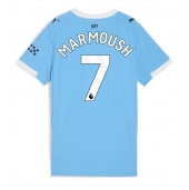 Manchester City Omar Marmoush #7 Replika Hjemmedrakt Dame 2025-26 Kortermet
