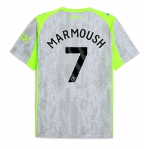 Manchester City Omar Marmoush #7 Replika Tredjedrakt 2025-26 Kortermet