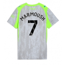 Manchester City Omar Marmoush #7 Replika Tredjedrakt Dame 2025-26 Kortermet