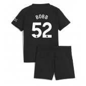 Manchester City Oscar Bobb #52 Replika Bortedrakt Barn 2025-26 Kortermet (+ bukser)