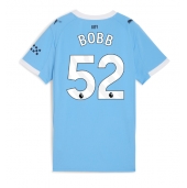 Manchester City Oscar Bobb #52 Replika Hjemmedrakt Dame 2025-26 Kortermet