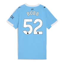 Manchester City Oscar Bobb #52 Replika Hjemmedrakt Dame 2025-26 Kortermet