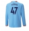 Manchester City Phil Foden #47 Replika Hjemmedrakt 2022-23 Langermet