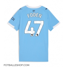 Manchester City Phil Foden #47 Replika Hjemmedrakt Dame 2025-26 Kortermet