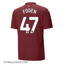 Manchester City Phil Foden #47 Replika Tredjedrakt 2024-25 Kortermet