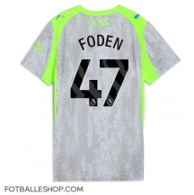 Manchester City Phil Foden #47 Replika Tredjedrakt Dame 2025-26 Kortermet