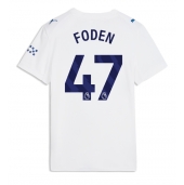 Manchester City Phil Foden #47 Replika Tredjedrakt Dame 2026-27 Kortermet