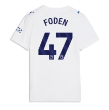 Manchester City Phil Foden #47 Replika Tredjedrakt Dame 2026-27 Kortermet