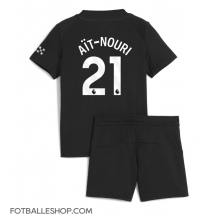 Manchester City Rayan Ait-Nouri #21 Replika Bortedrakt Barn 2025-26 Kortermet (+ bukser)