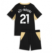 Manchester City Rayan Ait-Nouri #21 Replika Bortedrakt Barn 2026-27 Kortermet (+ bukser)