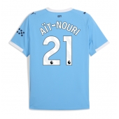 Manchester City Rayan Ait-Nouri #21 Replika Hjemmedrakt 2025-26 Kortermet