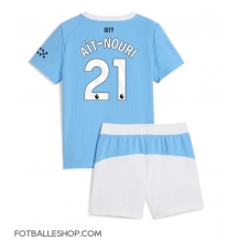 Manchester City Rayan Ait-Nouri #21 Replika Hjemmedrakt Barn 2025-26 Kortermet (+ bukser)
