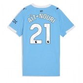 Manchester City Rayan Ait-Nouri #21 Replika Hjemmedrakt Dame 2025-26 Kortermet