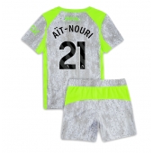 Manchester City Rayan Ait-Nouri #21 Replika Tredjedrakt Barn 2025-26 Kortermet (+ bukser)