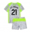 Manchester City Rayan Ait-Nouri #21 Replika Tredjedrakt Barn 2025-26 Kortermet (+ bukser)