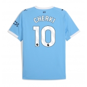 Manchester City Rayan Cherki #10 Replika Hjemmedrakt 2025-26 Kortermet