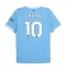 Manchester City Rayan Cherki #10 Replika Hjemmedrakt 2025-26 Kortermet