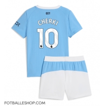 Manchester City Rayan Cherki #10 Replika Hjemmedrakt Barn 2025-26 Kortermet (+ bukser)