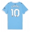 Manchester City Rayan Cherki #10 Replika Hjemmedrakt Dame 2025-26 Kortermet