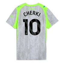 Manchester City Rayan Cherki #10 Replika Tredjedrakt Dame 2025-26 Kortermet