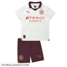 Manchester City Replika Bortedrakt Barn 2023-24 Kortermet (+ bukser)