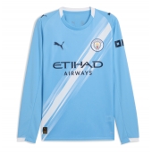 Manchester City Replika Hjemmedrakt 2025-26 Langermet