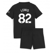 Manchester City Rico Lewis #82 Replika Bortedrakt Barn 2025-26 Kortermet (+ bukser)