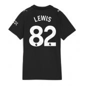 Manchester City Rico Lewis #82 Replika Bortedrakt Dame 2025-26 Kortermet