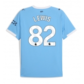 Manchester City Rico Lewis #82 Replika Hjemmedrakt 2025-26 Kortermet