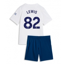 Manchester City Rico Lewis #82 Replika Tredjedrakt Barn 2026-27 Kortermet (+ bukser)
