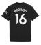 Manchester City Rodri Hernandez #16 Replika Bortedrakt 2025-26 Kortermet