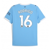 Manchester City Rodri Hernandez #16 Replika Hjemmedrakt 2025-26 Kortermet