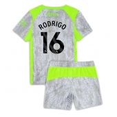 Manchester City Rodri Hernandez #16 Replika Tredjedrakt Barn 2025-26 Kortermet (+ bukser)