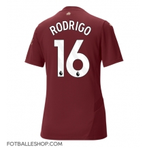 Manchester City Rodri Hernandez #16 Replika Tredjedrakt Dame 2024-25 Kortermet