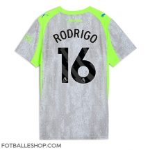 Manchester City Rodri Hernandez #16 Replika Tredjedrakt Dame 2025-26 Kortermet