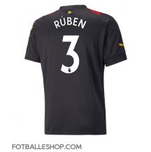 Manchester City Ruben Dias #3 Replika Bortedrakt 2022-23 Kortermet