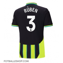 Manchester City Ruben Dias #3 Replika Bortedrakt 2024-25 Kortermet