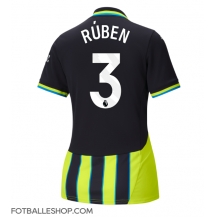 Manchester City Ruben Dias #3 Replika Bortedrakt Dame 2024-25 Kortermet