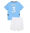 Manchester City Ruben Dias #3 Replika Hjemmedrakt Barn 2024-25 Kortermet (+ bukser)
