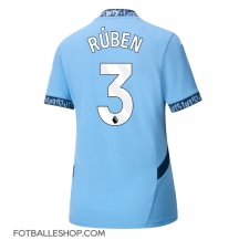 Manchester City Ruben Dias #3 Replika Hjemmedrakt Dame 2024-25 Kortermet