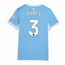 Manchester City Ruben Dias #3 Replika Hjemmedrakt Dame 2026-27 Kortermet
